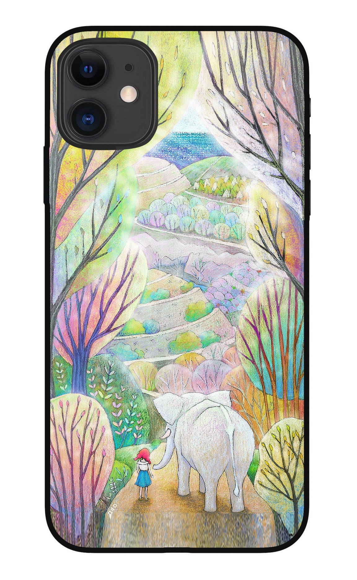 Nature Painting iPhone 11 Back Cover