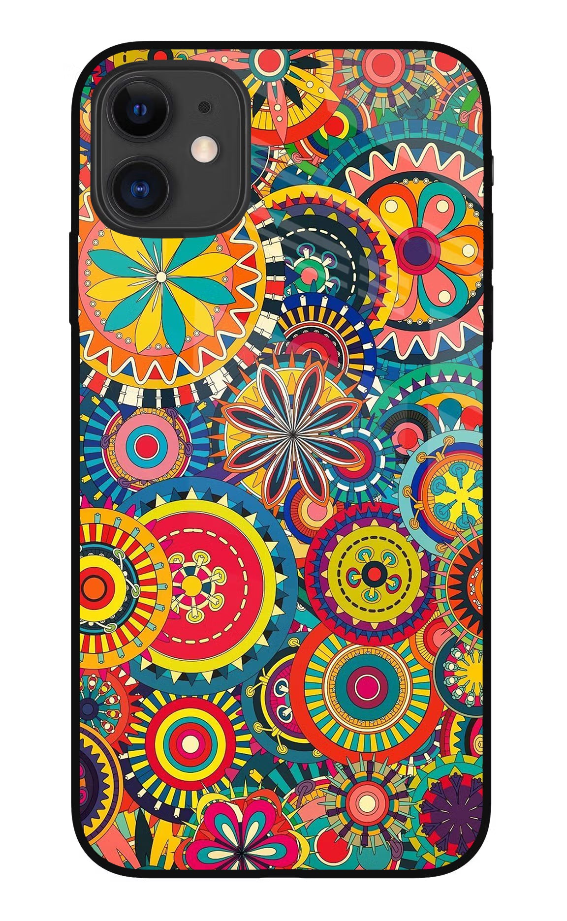Gol Gol Art iPhone 11 Glass Case Back Cover by Casekaro