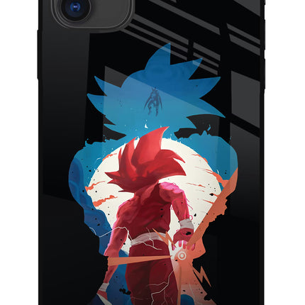 Goku iPhone 11 Glass Case Back Cover by Casekaro