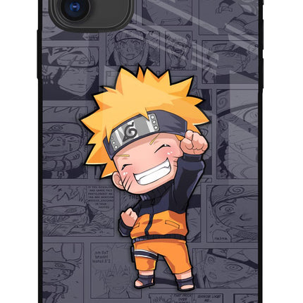 Chota Naruto iPhone 11 Glass Case