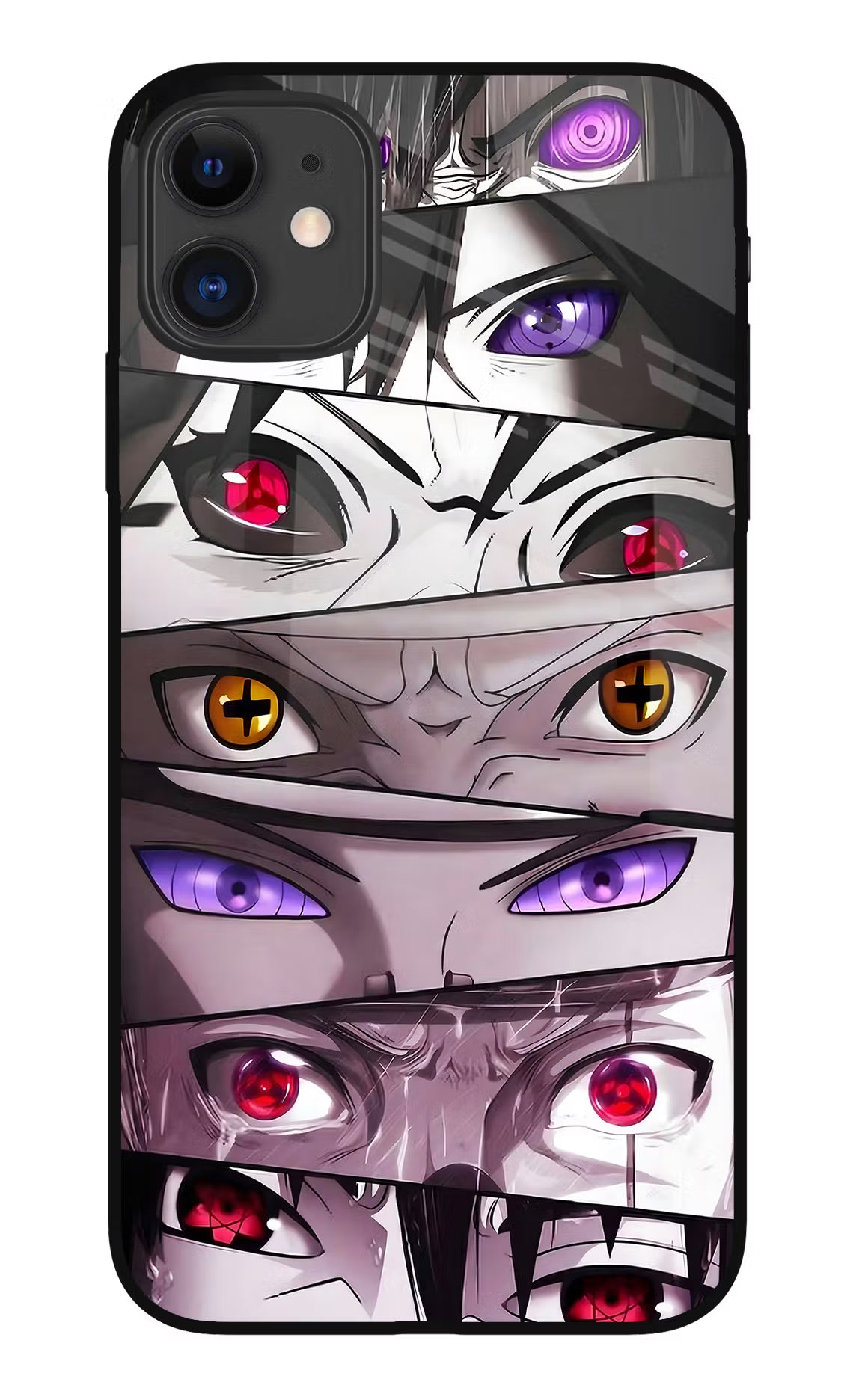 Naruto Anime iPhone 11 Glass Case Back Cover by Casekaro