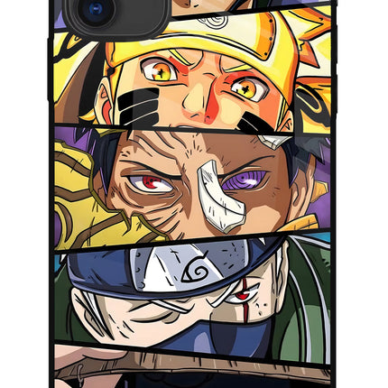Naruto Character iPhone 11 Glass Case Back Cover by Casekaro