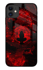 Itachi Uchiha iPhone 11 Glass Case