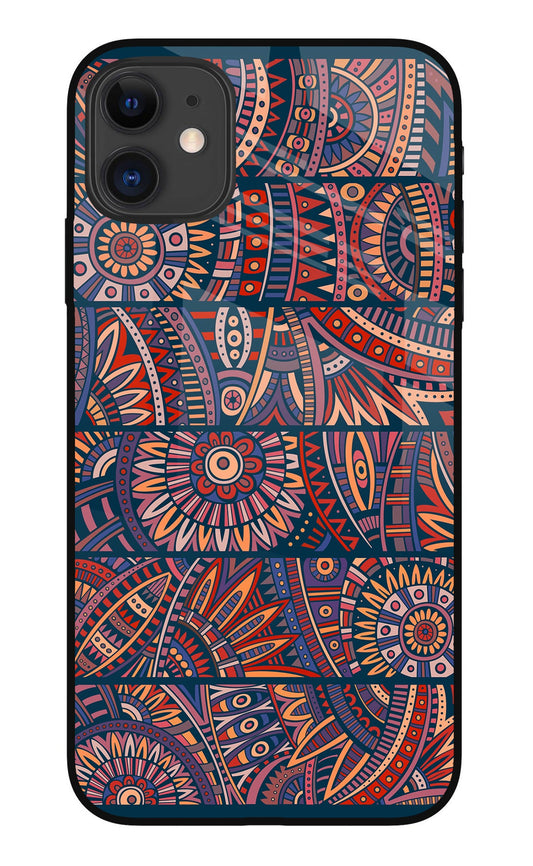 African Culture Design iPhone 11 Glass Case