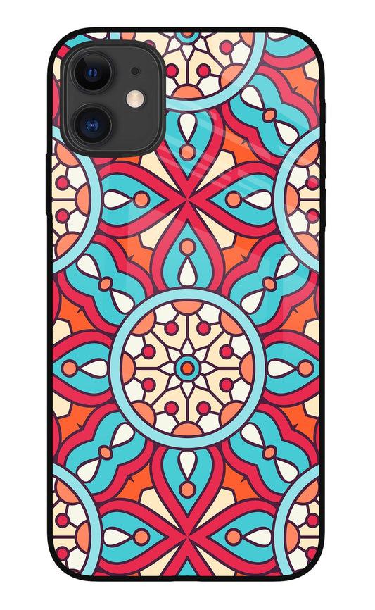 Mandala Geometric iPhone 11 Glass Case