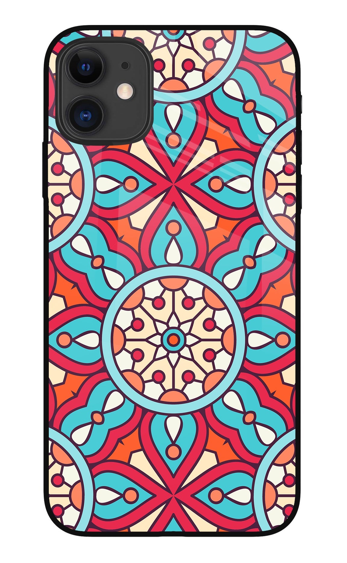 Mandala Geometric iPhone 11 Back Cover