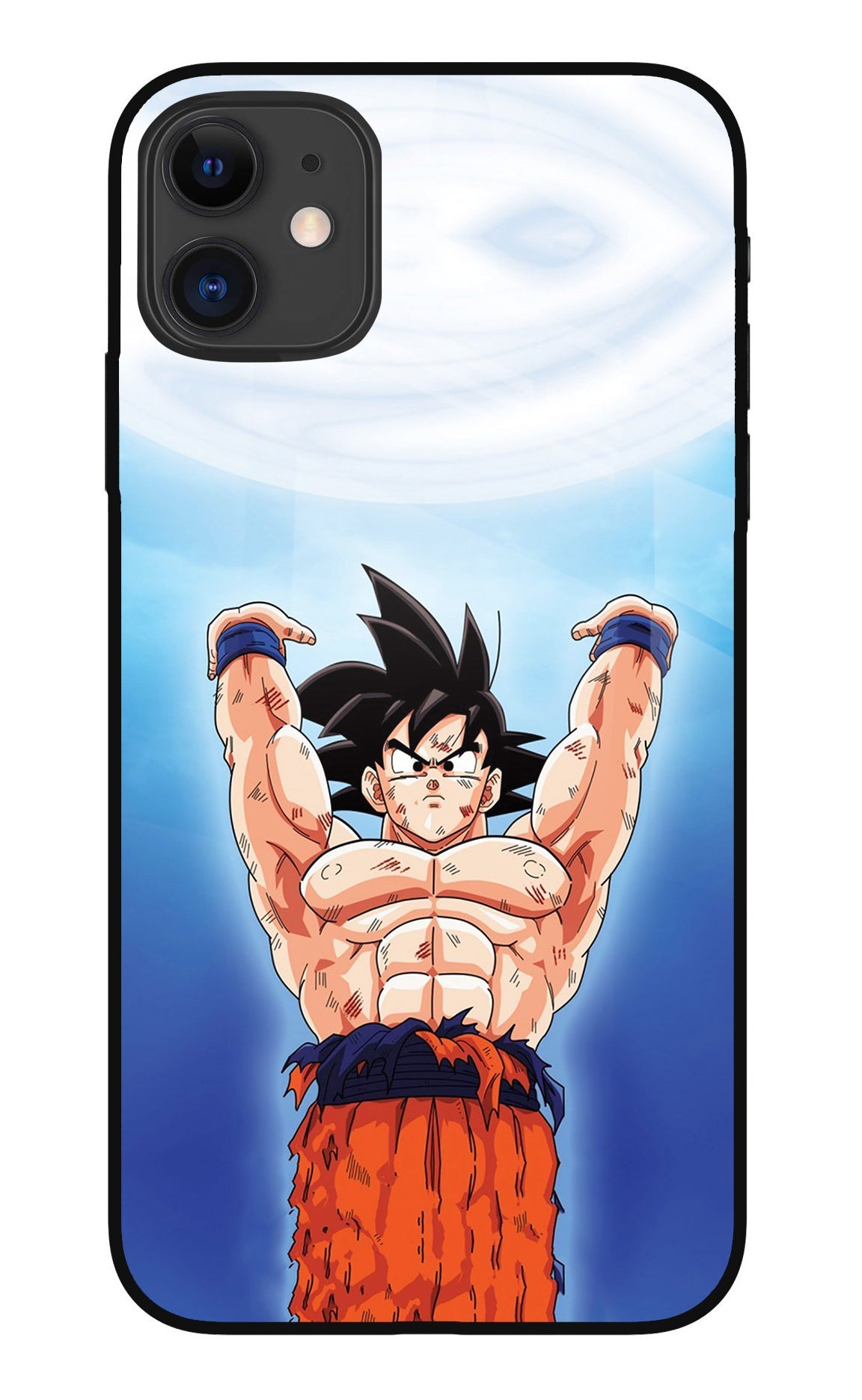 Goku Power iPhone 11 Glass Case