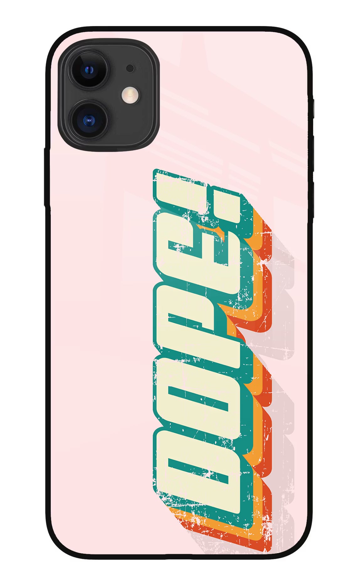 Dope iPhone 11 Glass Case Back Cover by Casekaro