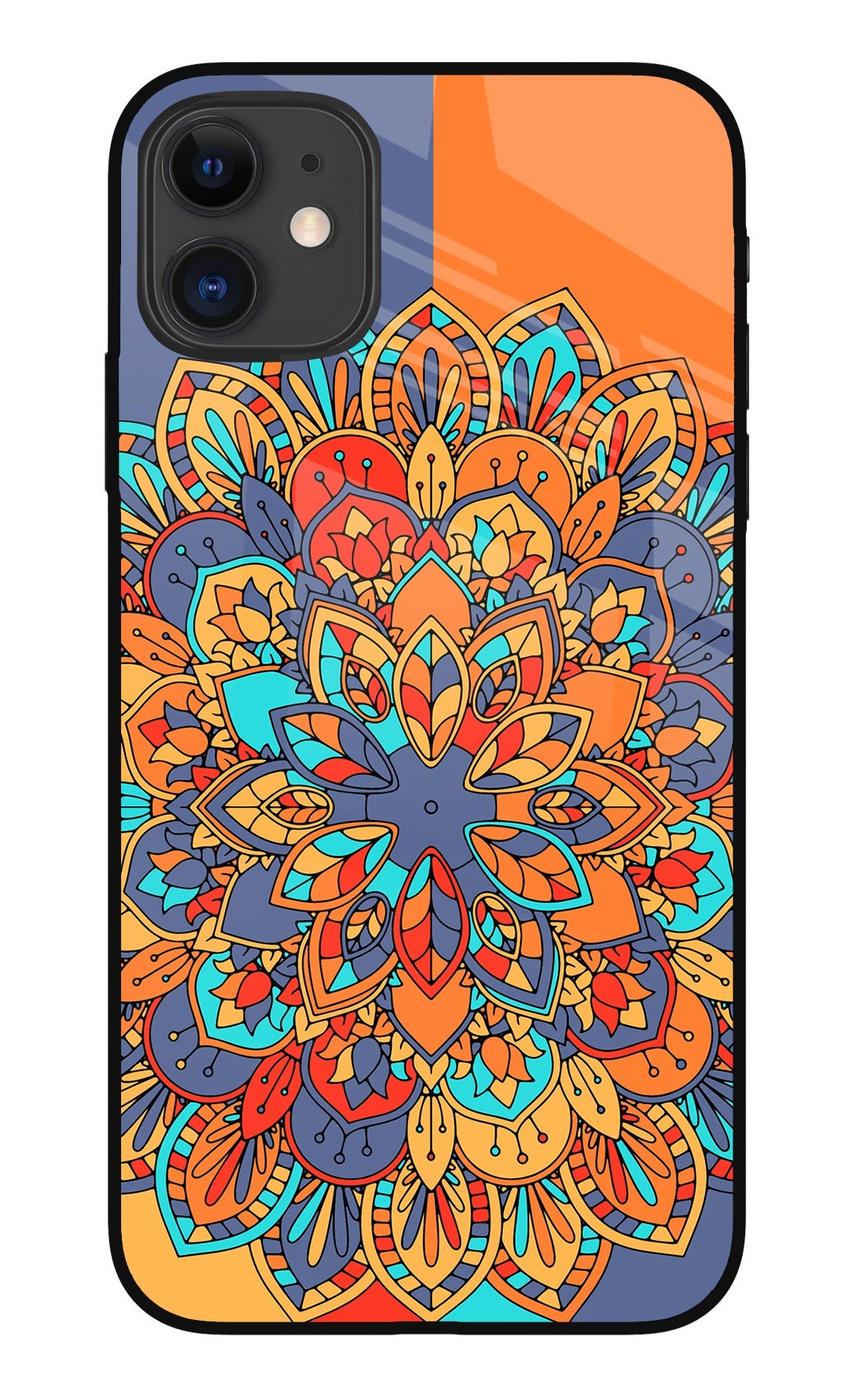 Color Mandala iPhone 11 Back Cover