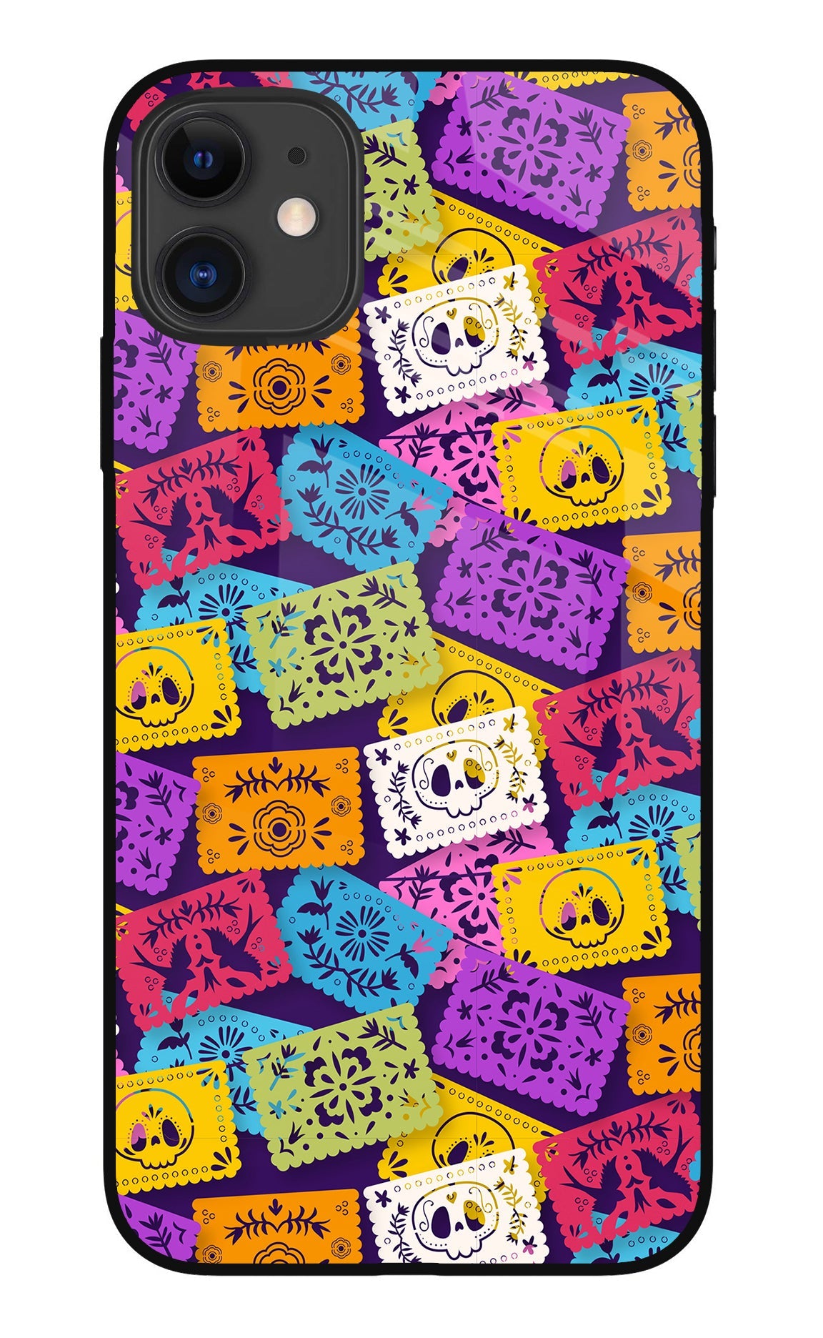 Mexican Pattern iPhone 11 Glass Case