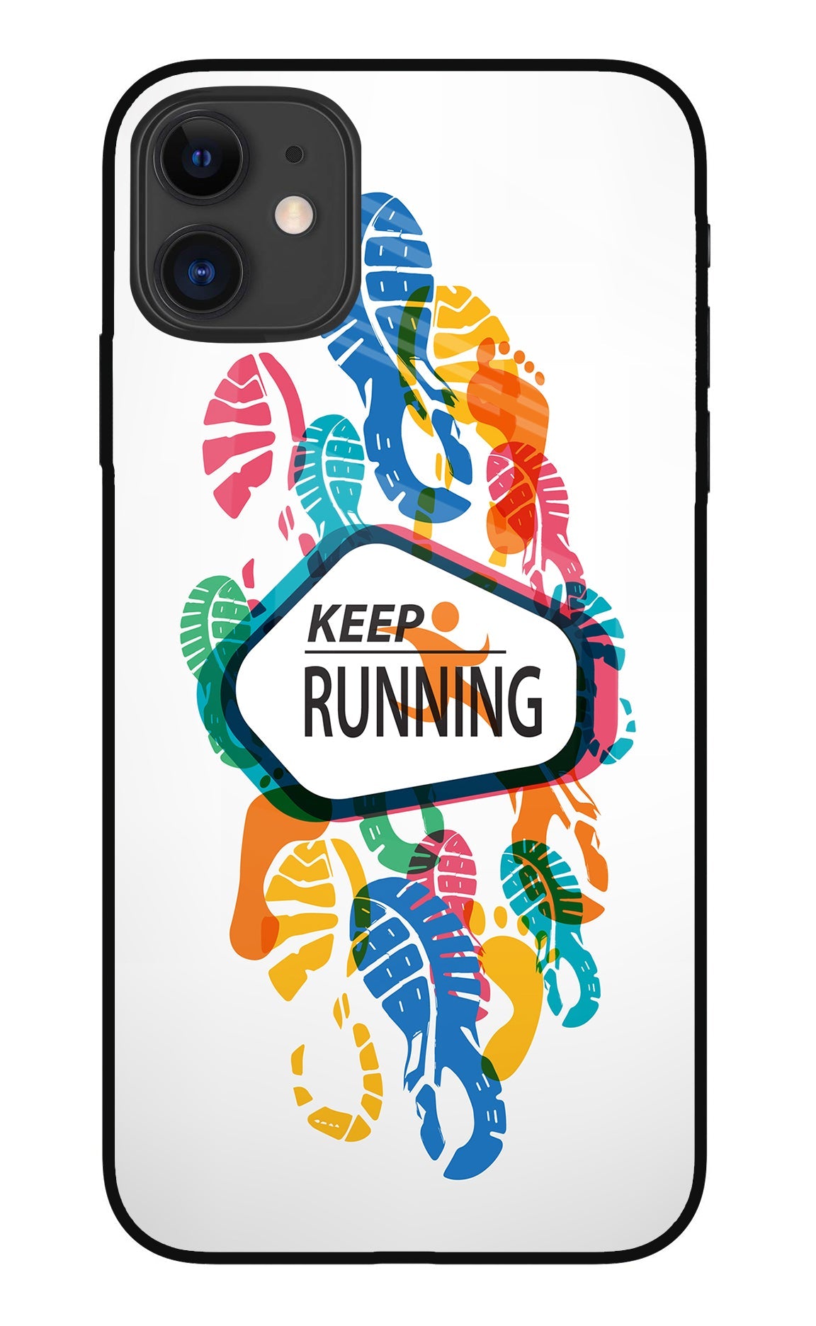 Keep Running iPhone 11 Back Cover