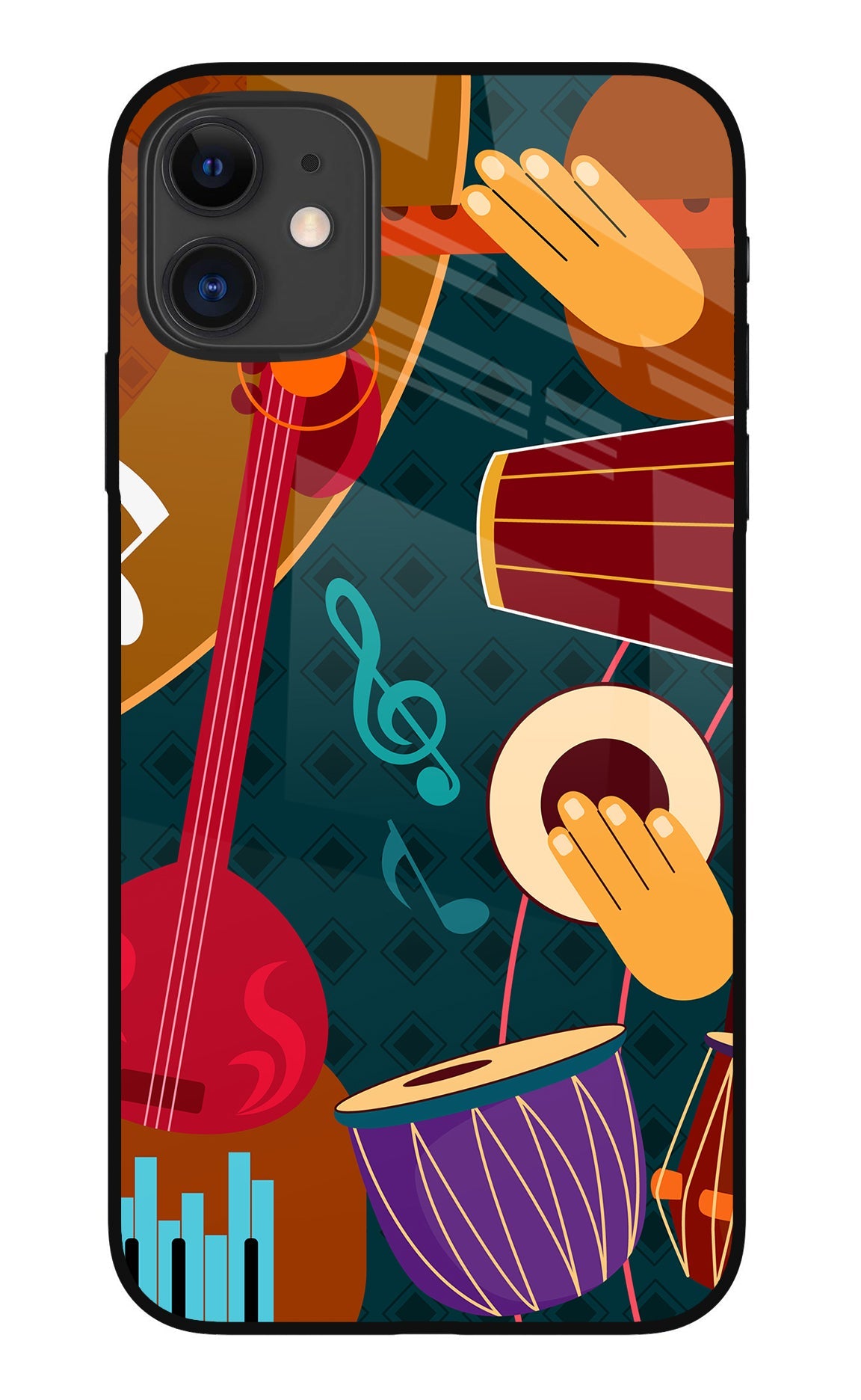 Music Instrument iPhone 11 Back Cover