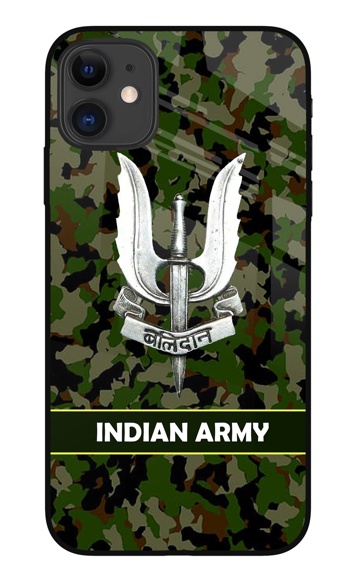 Balidan Indian Logo iPhone 11 Glass Case