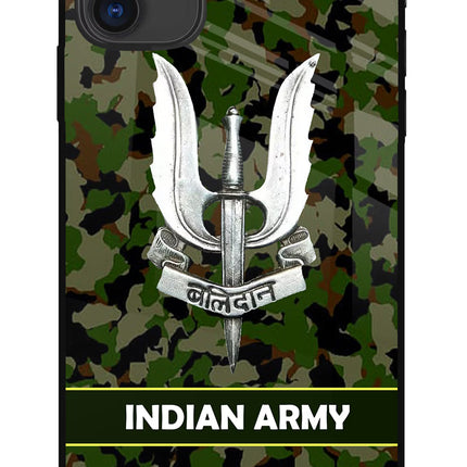 Balidan Indian Logo iPhone 11 Glass Case Back Cover by Casekaro
