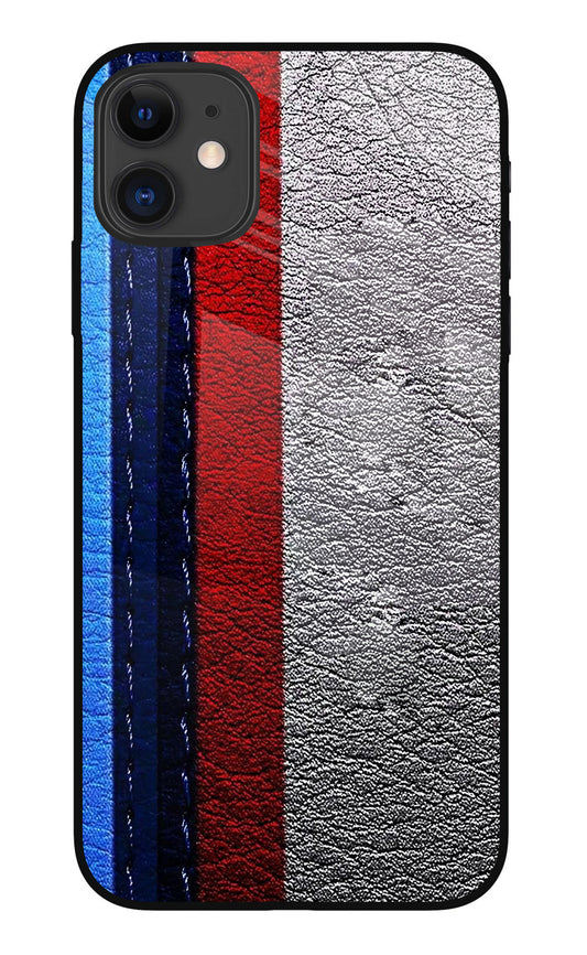 BMW Stripes iPhone 11 Glass Case