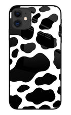 Cow Spots iPhone 11 Glass Case