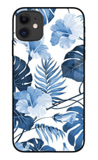 Fabric Art iPhone 11 Glass Case Back Cover by Casekaro