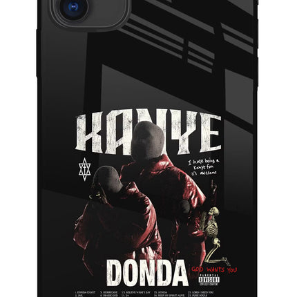 Donda Kanye West iPhone 11 Glass Case Back Cover by Casekaro