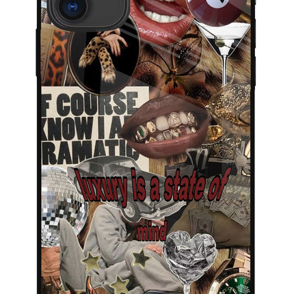Luxury iPhone 11 Glass Case Back Cover by Casekaro