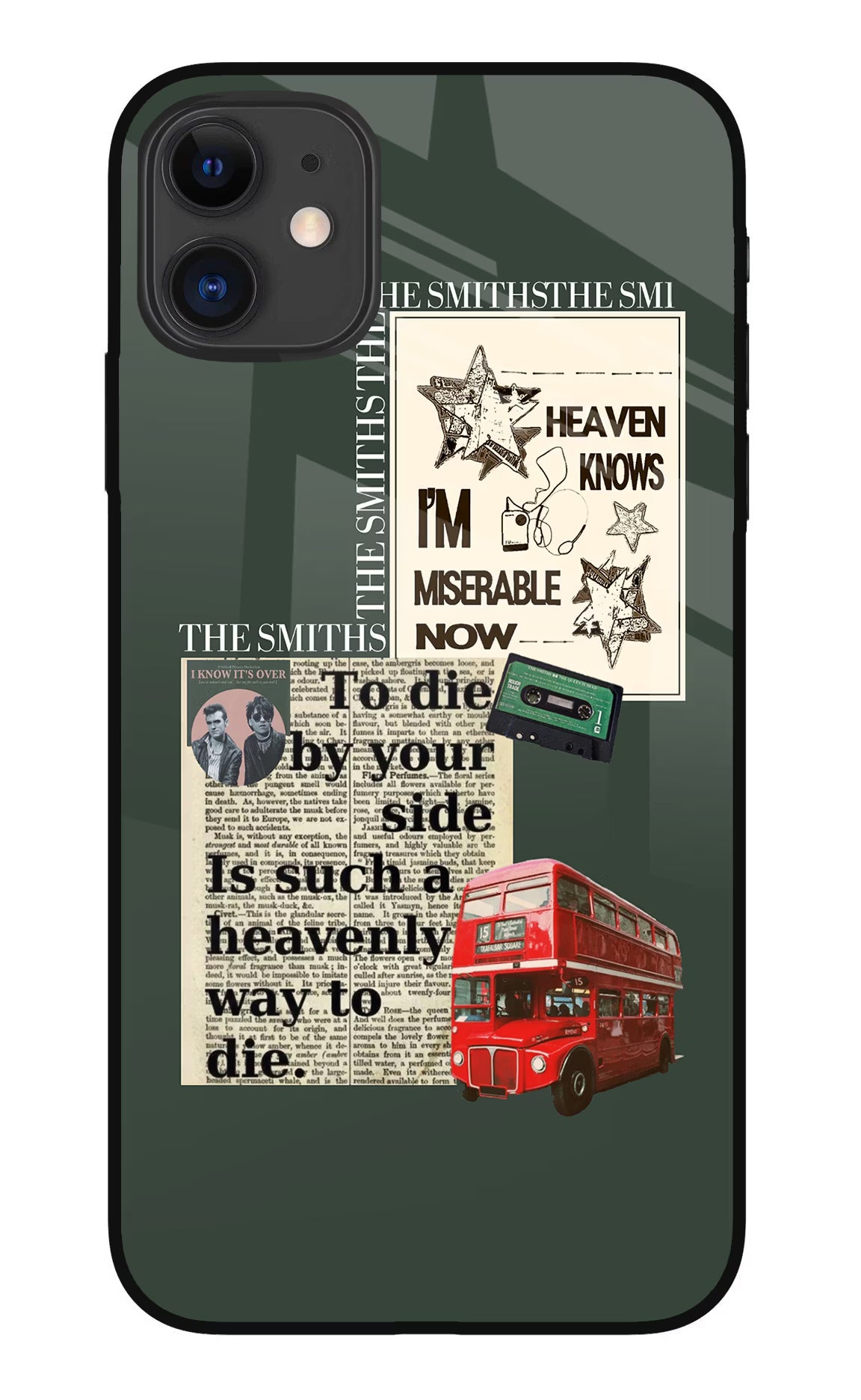 The Smiths iPhone 11 Glass Case Back Cover by Casekaro