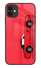 Red Velocity iPhone 11 Glass Case