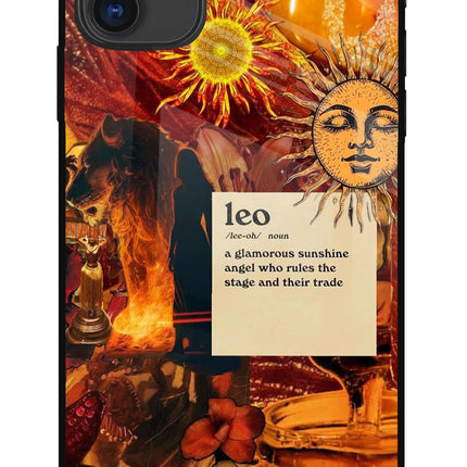Leo Zodiac iPhone 11 Glass Case