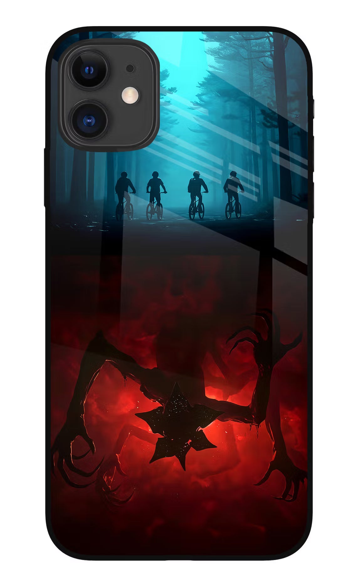 Ordinary Things Downside Up iPhone 11 Glass Case Back Cover by Casekaro
