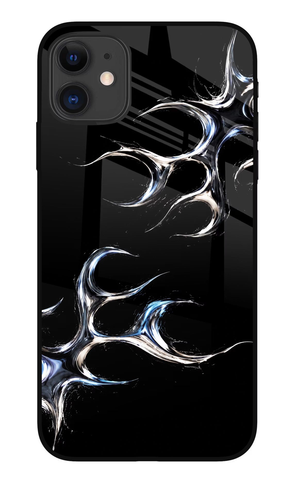 Chrome Tribal iPhone 11 Glass Case