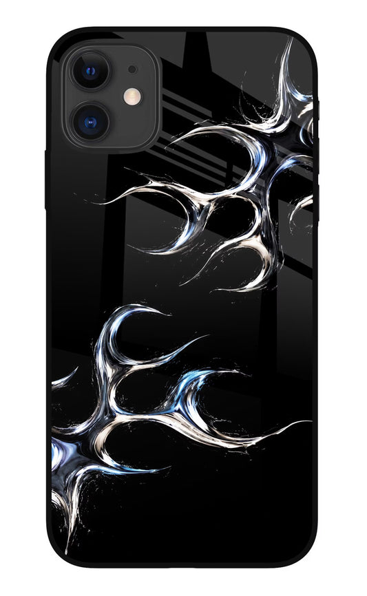 Chrome Tribal iPhone 11 Glass Case