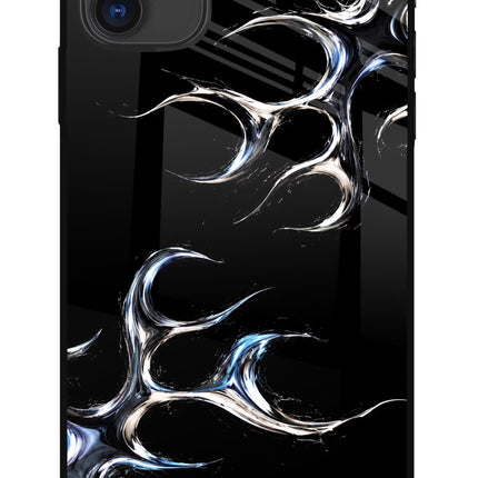 Chrome Tribal iPhone 11 Glass Case Back Cover by Casekaro