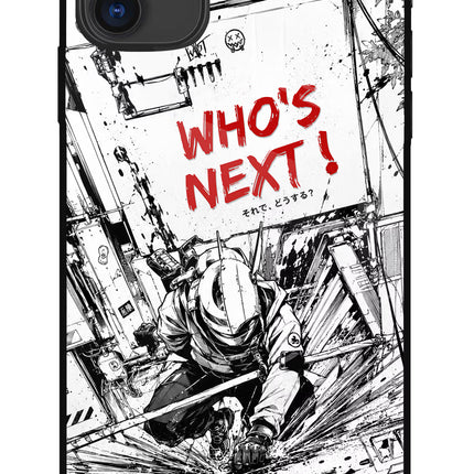 Who's Next iPhone 11 Glass Case Back Cover by Casekaro