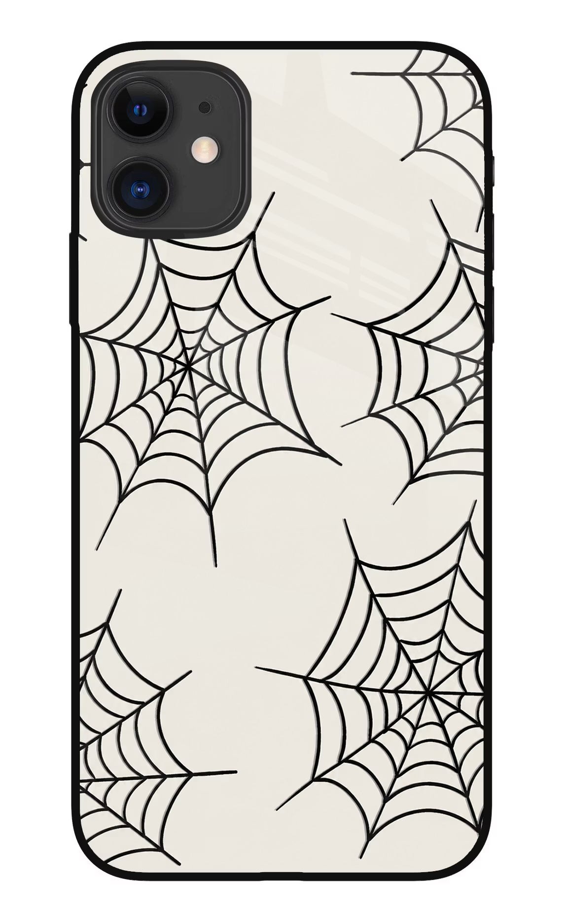 Spider Web iPhone 11 Glass Case