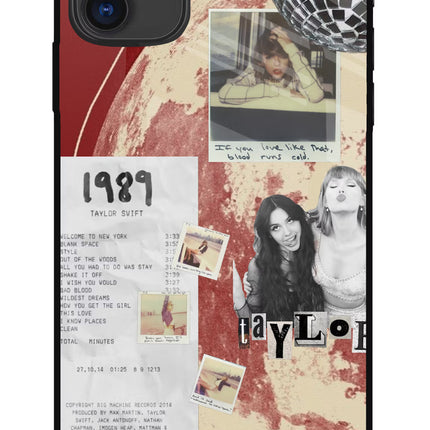 Taylor Swift iPhone 11 Glass Case Back Cover by Casekaro