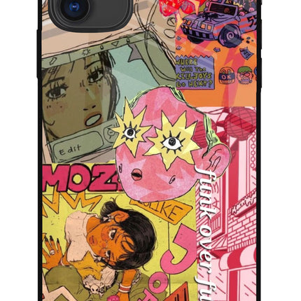 Funkover iPhone 11 Glass Case Back Cover by Casekaro