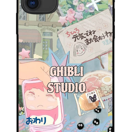 Studio Ghibli iPhone 11 Glass Case Back Cover by Casekaro