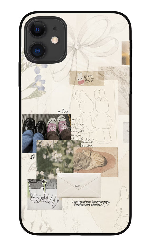 Soft Aesthetic iPhone 11 Glass Case