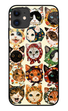Cool Cat iPhone 11 Glass Case