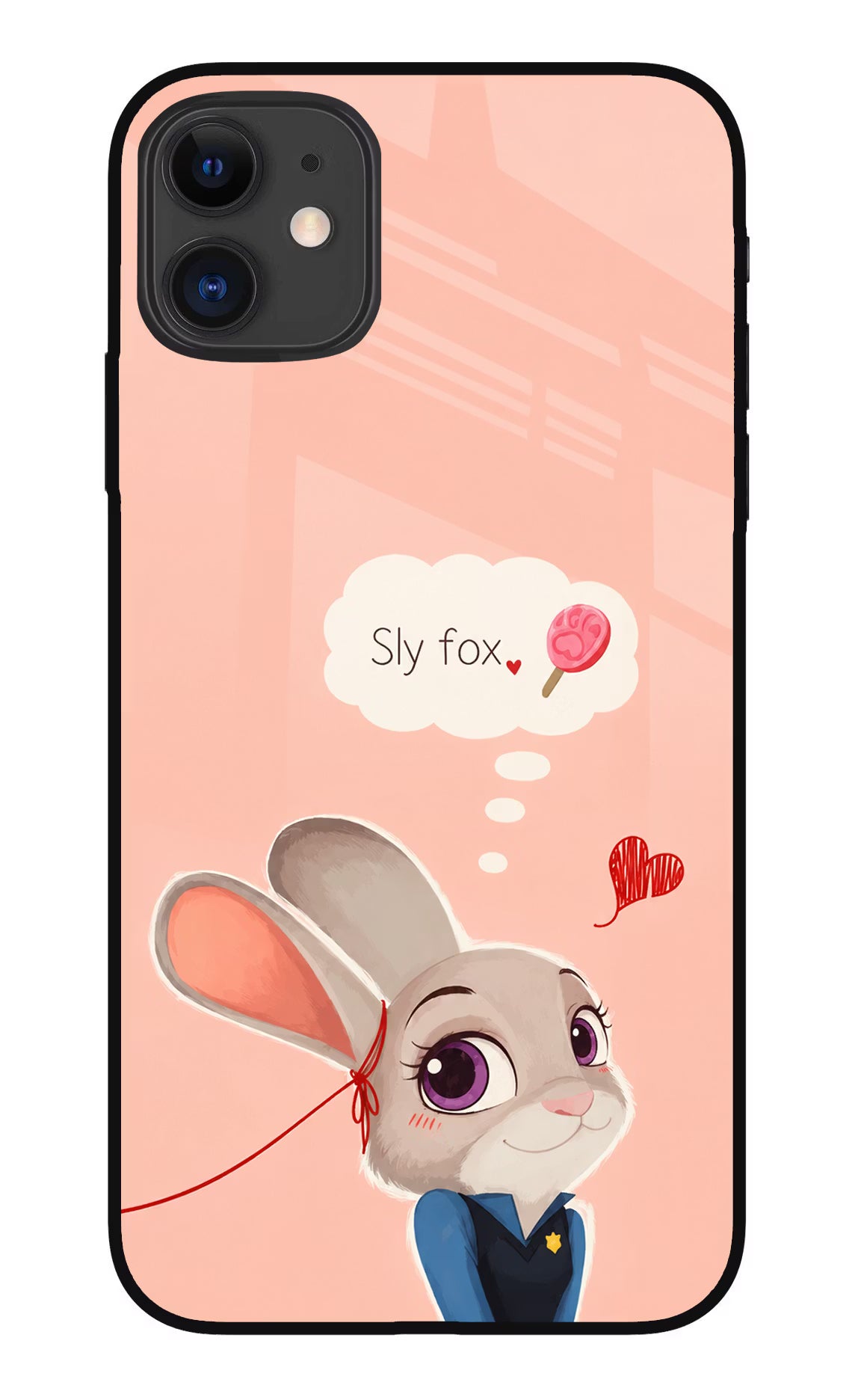 Judy Charm iPhone 11 Glass Case
