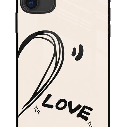 Soul Line iPhone 11 Glass Case Back Cover by Casekaro