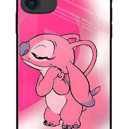 Angel Hug iPhone 11 Glass Case Back Cover by Casekaro