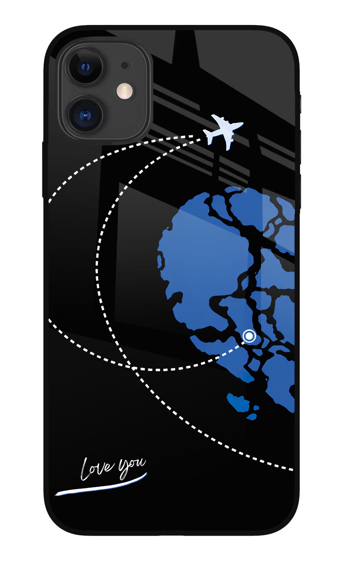 Love Orbit iPhone 11 Glass Case