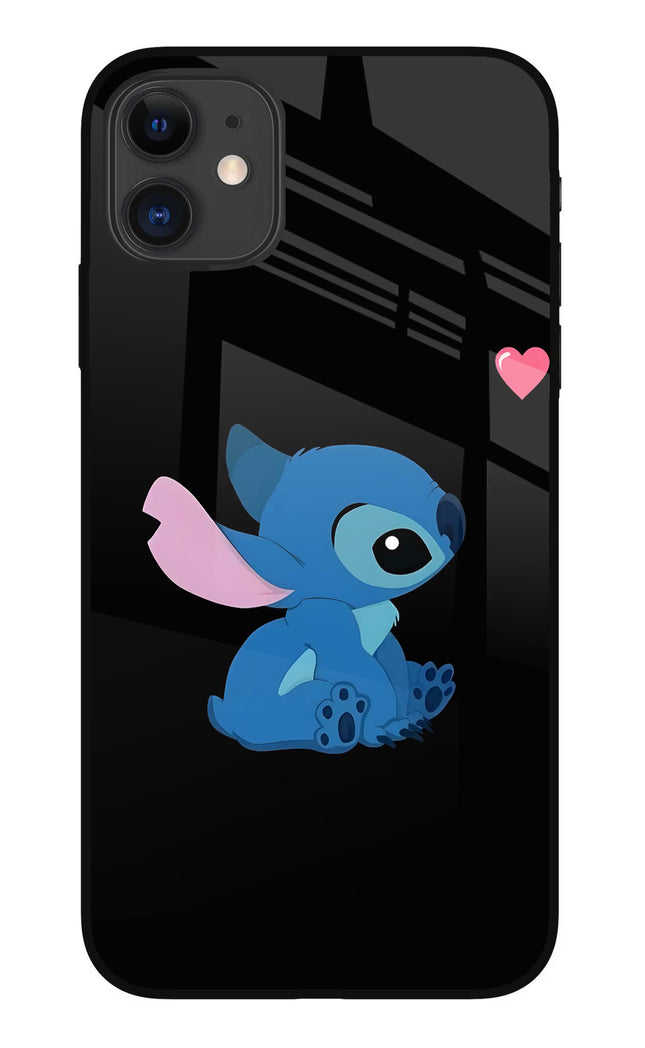 Stitch Crush iPhone 11 Glass Case
