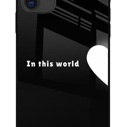 This World iPhone 11 Glass Case