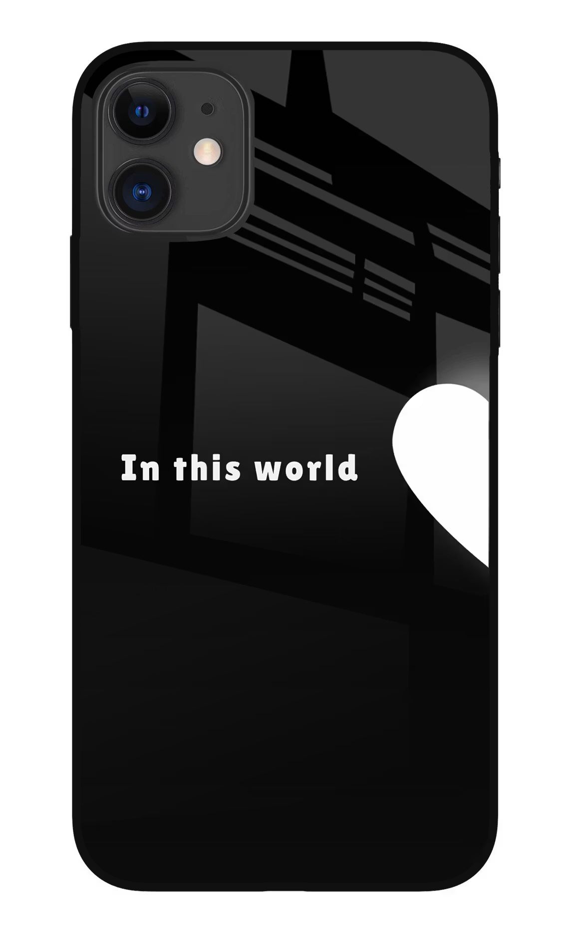 This World iPhone 11 Glass Case