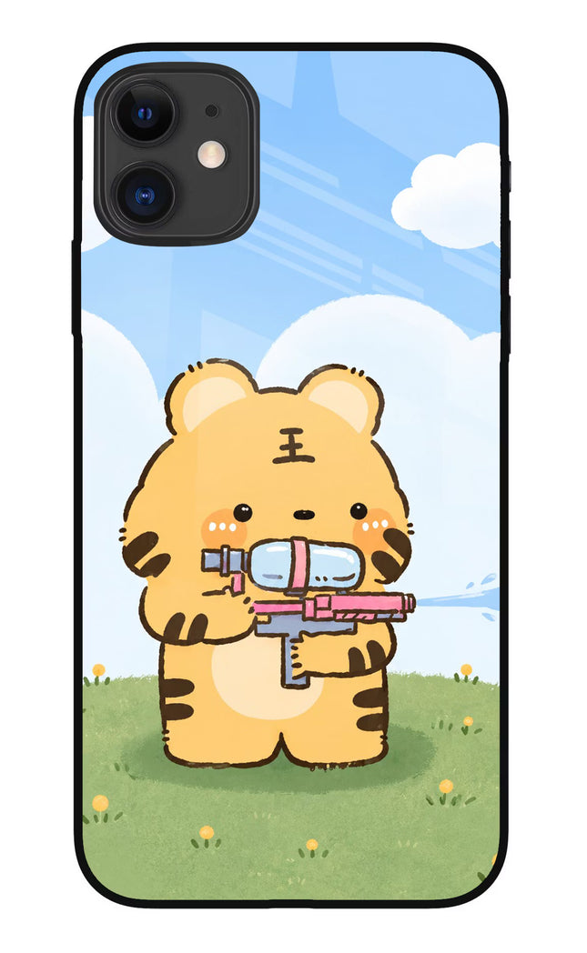 Tiger Treat iPhone 11 Glass Case
