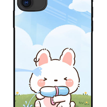Bunny Treat iPhone 11 Glass Case