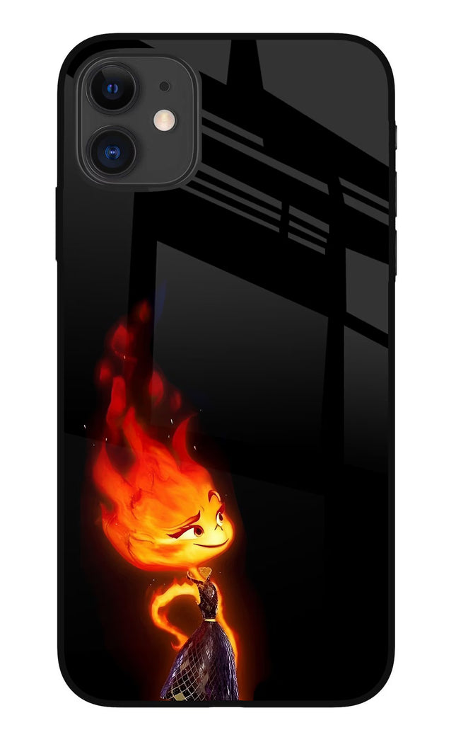 Ember Flame iPhone 11 Glass Case