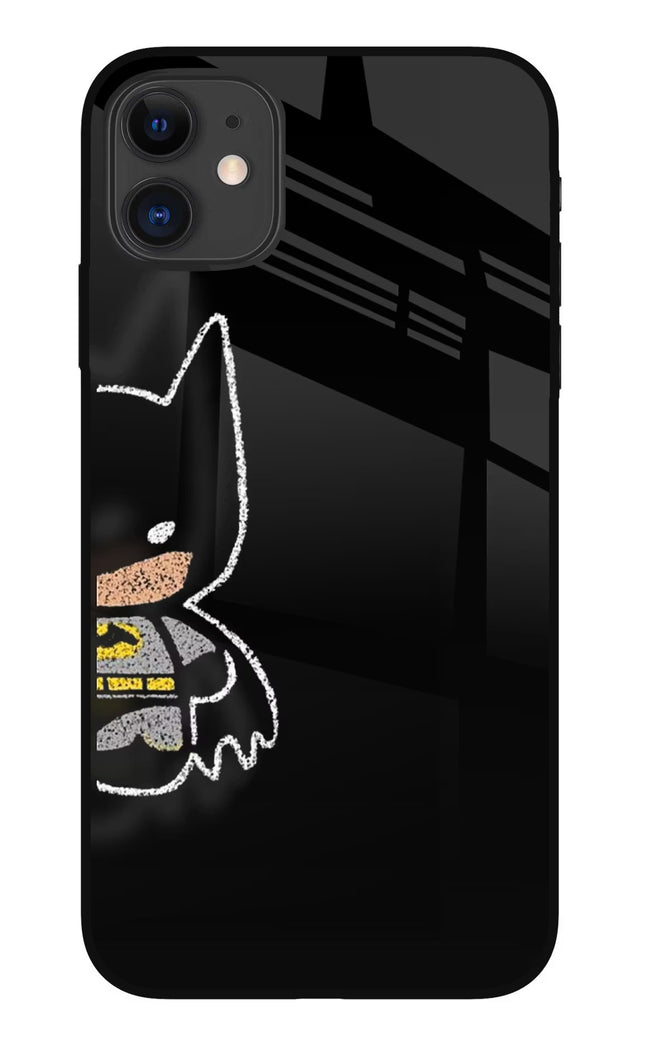 Bat Kitty iPhone 11 Glass Case