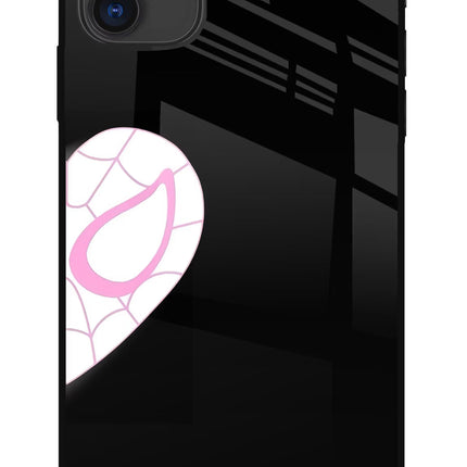 Gwen Mask iPhone 11 Glass Case Back Cover by Casekaro