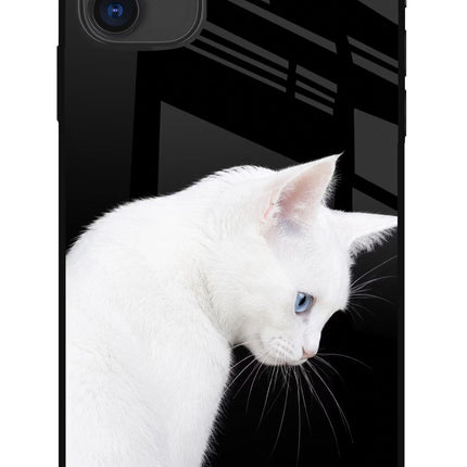 Snow Gaze iPhone 11 Glass Case Back Cover by Casekaro